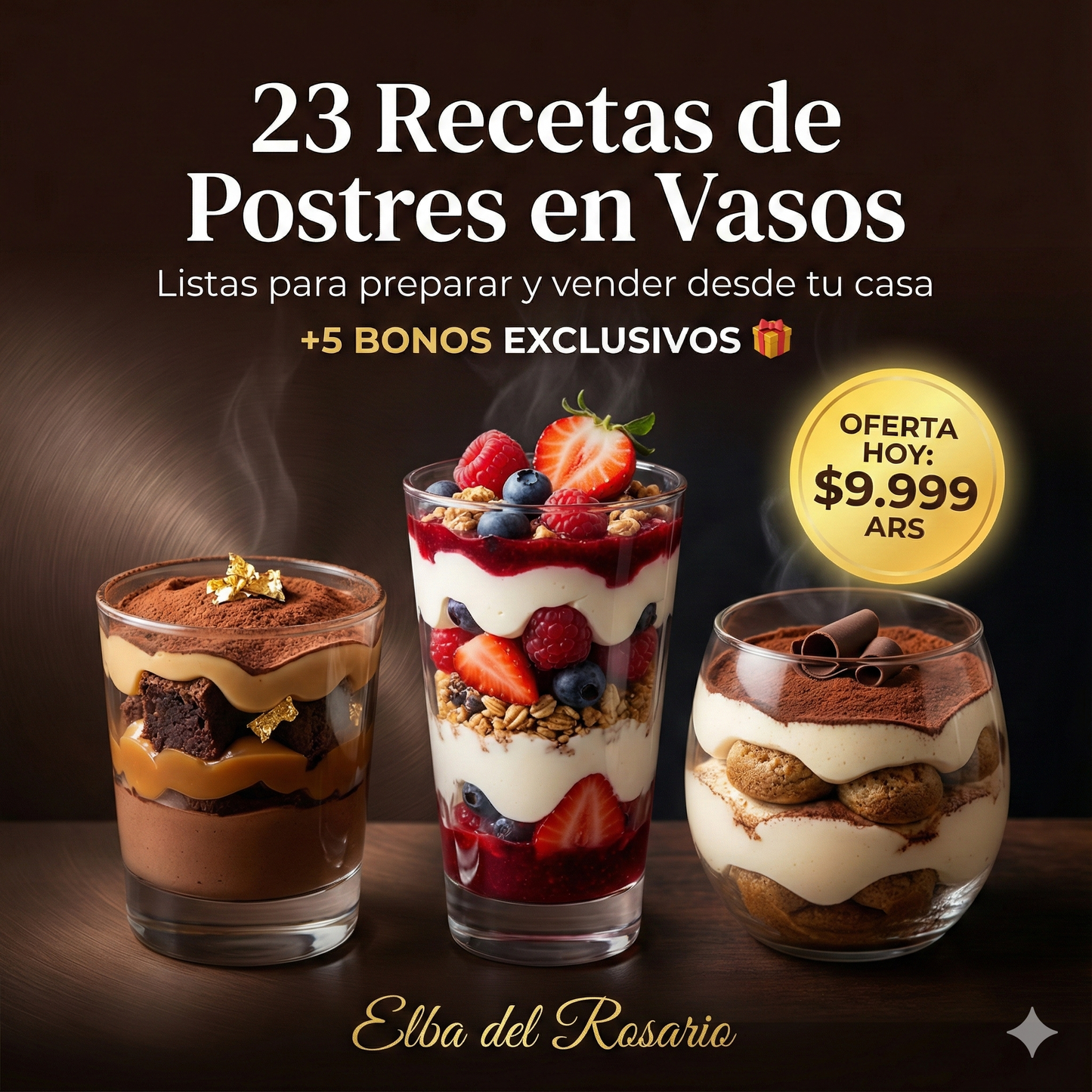 Postres en Vasos - Emprendé desde tu casa
